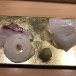 旬菜 おぐら家 - 鯛 あおりいか