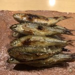 旬菜 おぐら家 - ホンモロコ炭火焼