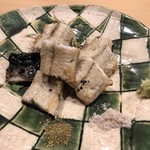 旬菜 おぐら家 - 鳴門青鰻の白焼き