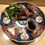 旬菜 おぐら家 - 尾崎牛の炭火焼き