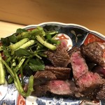 旬菜 おぐら家 - 尾崎牛の炭火焼き