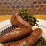 カサレッチョ - 自家製サルシッチャの鉄板焼き