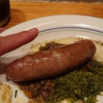 カサレッチョ - 自家製サルシッチャの鉄板焼き