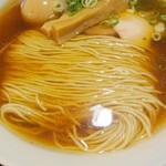 中華そば 麺や食堂 本店 - 味玉そば(アップ)