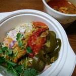 般゜若 PANNYA CAFE CURRY - ビリヤニ鯖マサラカレー添え