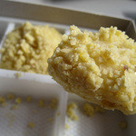 恵那かんから餅 - 栗そぼろはまあまあ適量（＾＾）