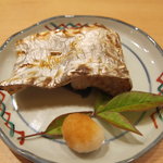 すし屋 真魚 - 太刀魚塩焼き