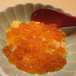 すし屋 真魚 - 雲丹いくらﾐﾆ丼