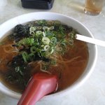 蘭蘭 - 定食に付く　ミニラーメン