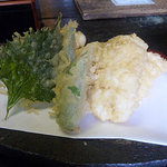 蕎麦喰い処 利めい庵 - 鱧天