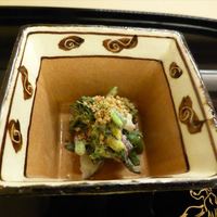 祇園 川上 - 胡麻辛し和え