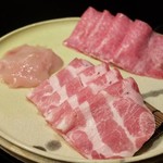 シャングリラズシークレット - お肉3種食べ比べ