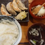 肉汁餃子製作所 - 『肉汁餃子ライス』(税込み680円)