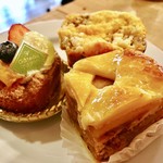 チムニー - ４皿目＠ダコフリュイ、バナナケーキ、りんごケーク