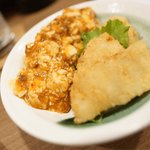 Kenchan Chi - 麻婆豆腐、白身フライ