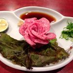 焼肉亭ソウル園 - 牛ﾄﾛ刺し