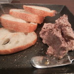 西天満バル - 鳥のレバーペースト￥３８０