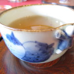 遠灯庵 - 番茶の茶碗。可愛い