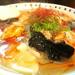 らー麺 あけどや - 海鮮あんかけWING麺２０１８　１０００円