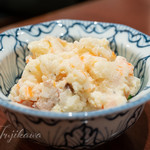 和食 瑞花 - いぶりがっこ入りポテトサラダ 680円