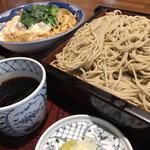 三升屋 - カツ丼せいろ蕎麦セット