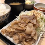 Izakaya Nagomi - 豚の生姜焼き 800円