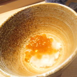 鮨処とうげ - １日８食限定・店主のこだわりランチ　１８００円（税込）の〆のいくら飯のアップ【２０１８年１２月】