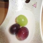 鮨処とうげ - １日８食限定・店主のこだわりランチ　１８００円（税込）のデザートのアップ【２０１８年１２月】