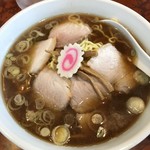 赤坂味一 - チャーシュー、濃いめ、硬め750円