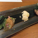 なかむら - 前菜盛り合わせ