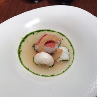 ラ・ロカンダ ザ・リッツ・カールトン京都 - カッチュッコ 5種類の魚介を使用したトマトスープ