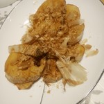 すし処 魚 のへそ - れんこん焼・５５０円