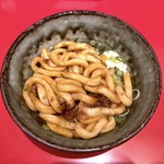 伊勢うどん専門店 いなむら - 伊勢うどんタレと絡めた後の図