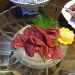 ろばた - 馬刺し