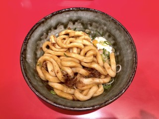 伊勢うどん専門店 いなむら - 伊勢うどんタレと絡めた後の図