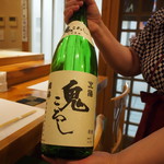 鮨処　喜楽 - 国稀 鬼ころし