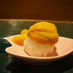 浜中の養殖 塩水雲丹