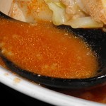 らーめんでぽっと - 赤いスープ