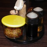 らーめんでぽっと - 調味料類