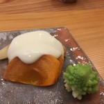 柚木元 - 口直しに柿とル・レクチェ