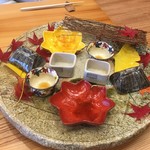 柚木元 - 食べ終わった器も綺麗です