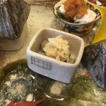 柚木元 - 熊の白もつ辛み大根合え