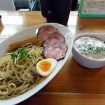 俺のラーメン あっぱれ屋 - スーパーつけめん 中（300g）　２杯目
