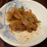 龍宮楼飯店 - 回鍋肉(680円)～搾菜