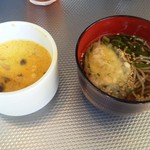 Rozamberitawadabaikinguresutoran - スープとお蕎麦