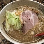 麺処 蓮海 - まぐろ豚骨醤油ラーメン ¥800