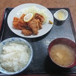 焼肉食堂 花 - ミックス揚定食