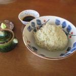 石臼挽き蕎麦香房 山の実 - そばがき