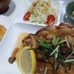 おのころ食堂 淡路島 - 若鶏キノコオーブン焼きセット