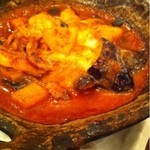 魚と酒　太古福 - ナスと海老のトマト煮